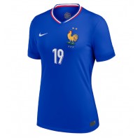 Camiseta Francia Youssouf Fofana #19 Primera Equipación Replica Eurocopa 2024 para mujer mangas cortas